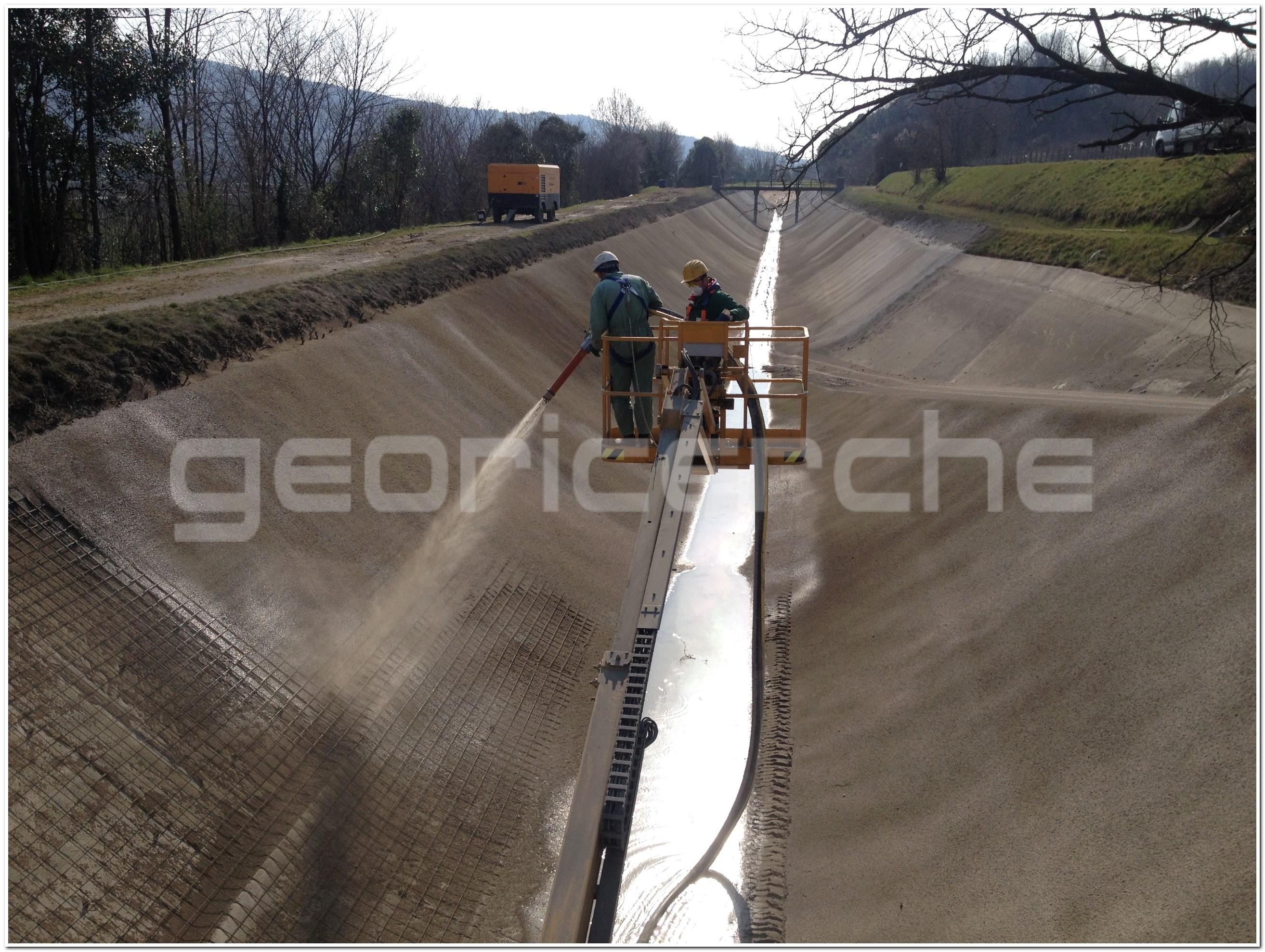 Spritz-beton di rivestimento e strutturale - Georicerche